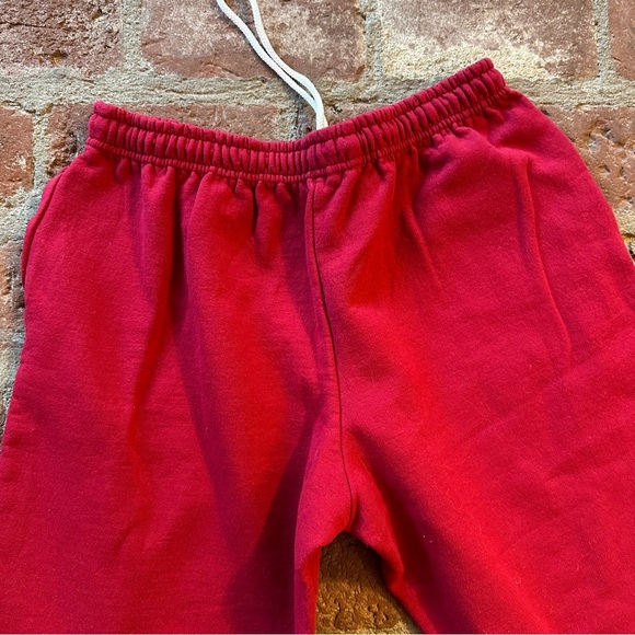 Gildan Men's XL WSU Washington State Cougars Red & white Joggers sweatpants - Picture 13 of 14